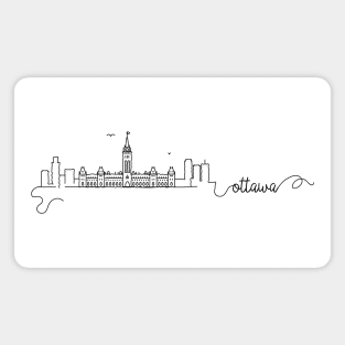 Ottawa City Signature Magnet